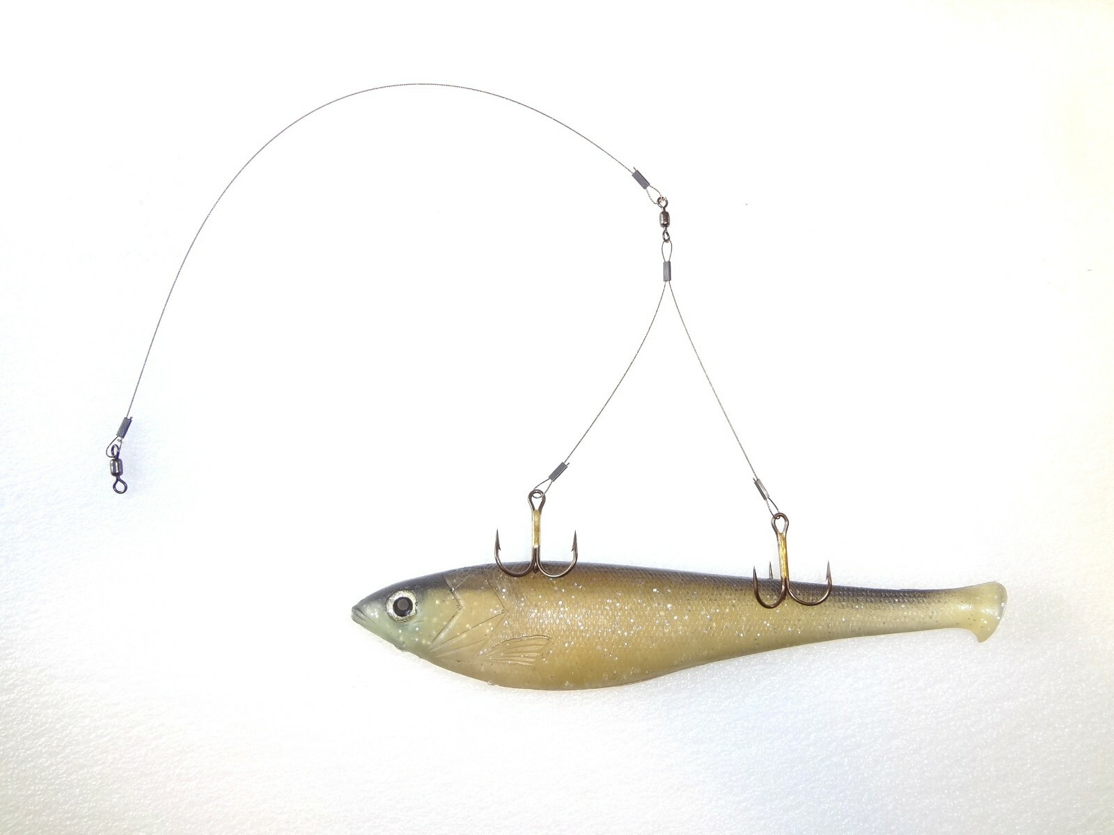 40 ICE FISHING QUICK STRIKE / SMELT RIG (3Pack) NORTHERN PIKE TIP UP