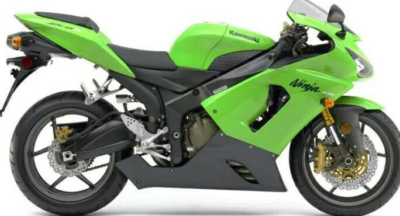 2005 2006 Kawasaki ZX 636 6 6R ZX-6R ZX6R ZX6 ZX636 Right Left