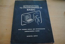 Introduction to Programming in Basic - Navedtra 10079-2 1985