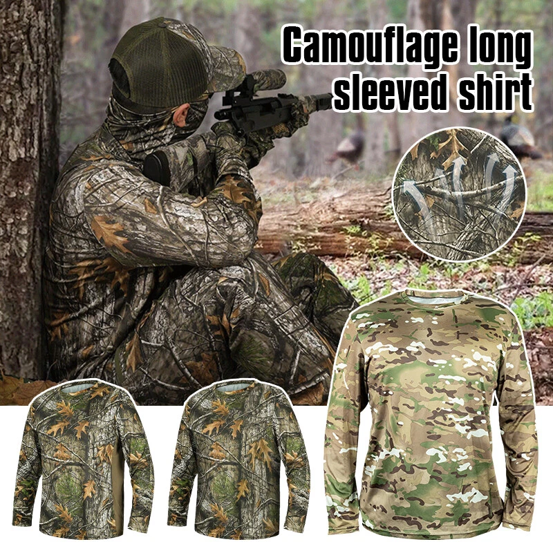 Outdoor Sunscreen Fishing Suit Hunting Camouflage Photography Suit Bird Watching - image 2 of 4