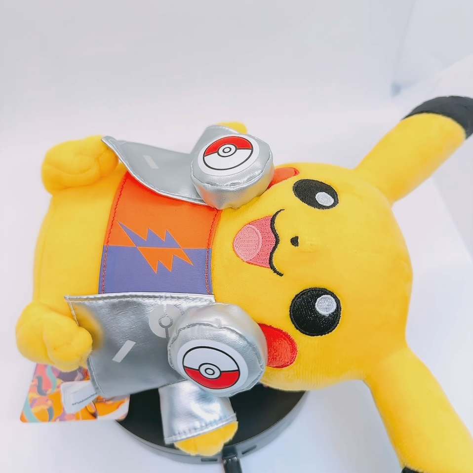 ★★★送料込み◆USJ限定◆DJピカチュウ◆新品未使用★ポケモン★★ Universal Studios Japan Limited Pokemon DJ Pikachu Plush Toy