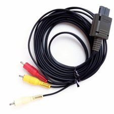 Nintendo Famicom AV Console HVC-101 TV RCA Phono Video Audio Cable Original