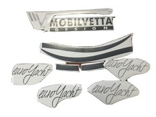 adezivi per camper mobilvetta yacht per portiere e anteriore come in foto