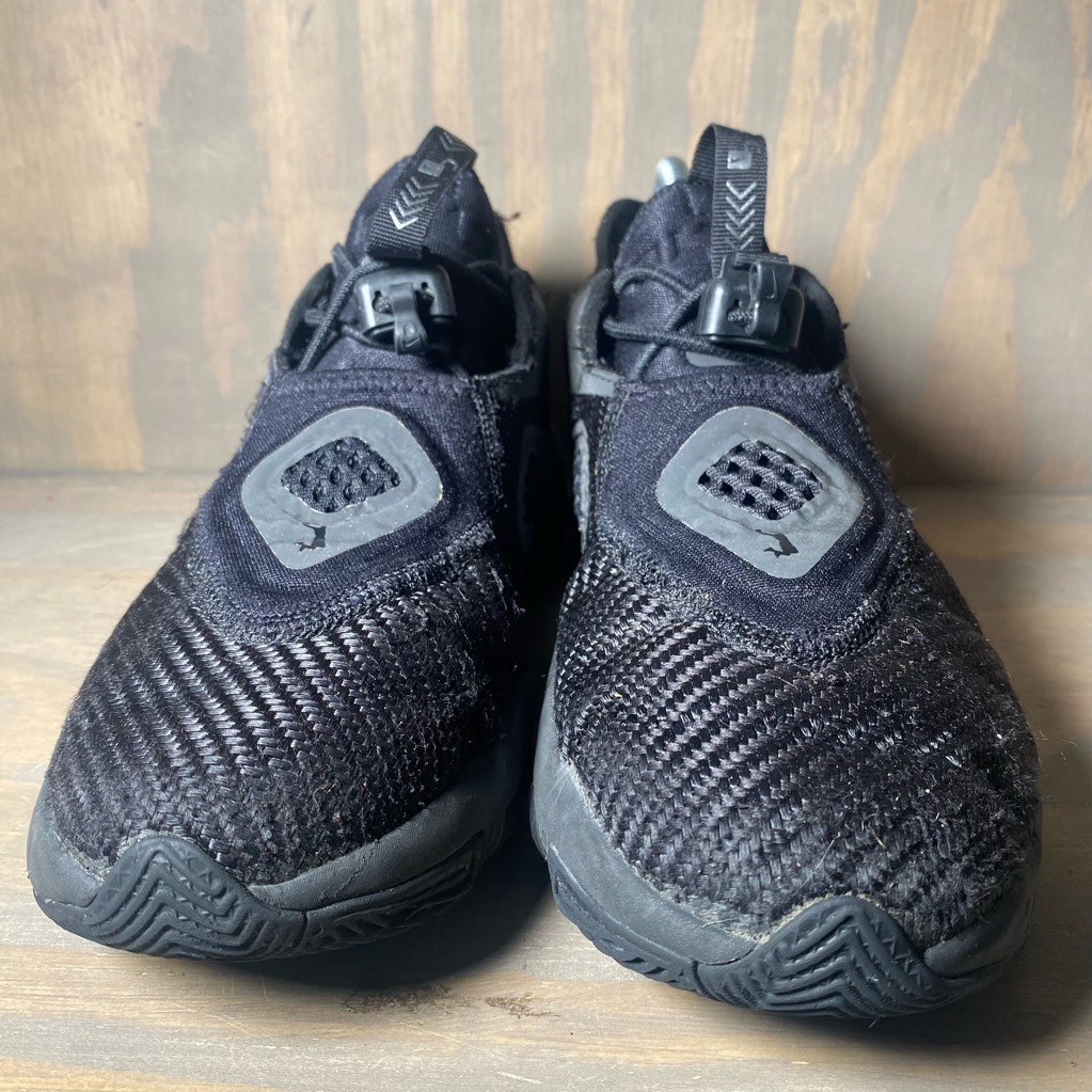 Size 6.5 (GS) - Nike LeBron Soldier 14 Low Black Metallic 