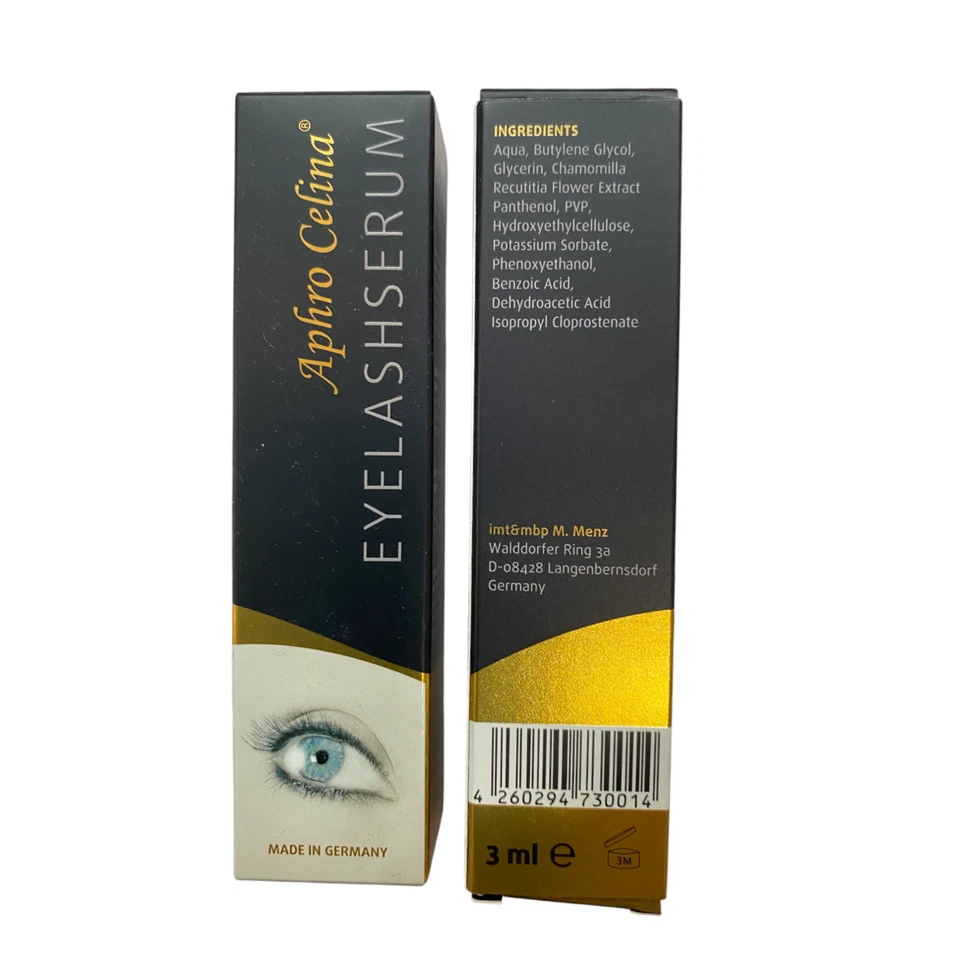 Aphro Celina Eyelashserum 3 ml,  Wimpernserum, das Original aus Deutschland - Bild 3 von 4