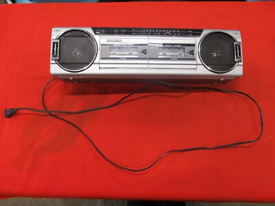 Sanyo M-W700 AM/FM Dual Cassette Radio Recorder For Restore | eBay