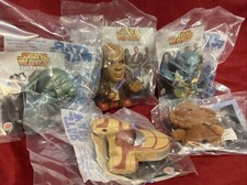 2005 burger king star wars Episode III Revenge Sith Toys Sealed Lot Mace Watto