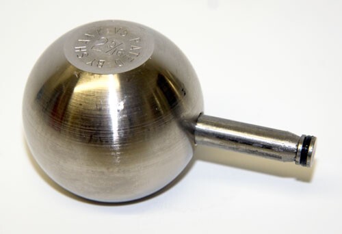 2-5/16" NICKEL Plated Convert-A-Ball (#600)  - Made in the USA