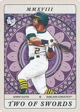 2018 Topps Gypsy Queen #TOD-11 Khris Davis Tarot of the Diamond NM