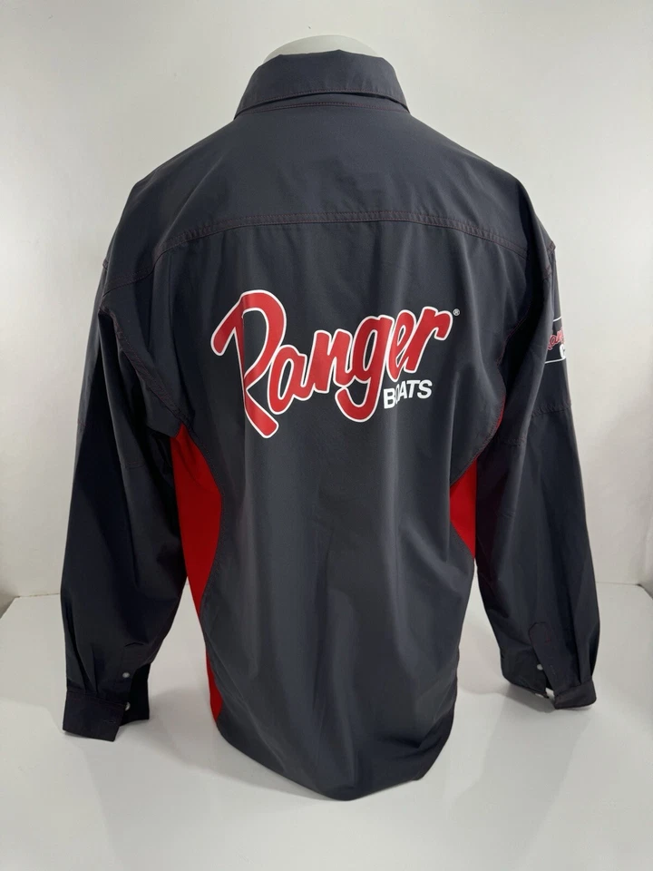 RANGER BOATS - Camisa XL de Pesca con Bolsillo con Cremallera para Hombres - EXCELENTE Foto 4 de 4