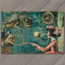 Art Print Collage Super Unusual Strange Weird Wild Tableaus Layered Fanciful Fun