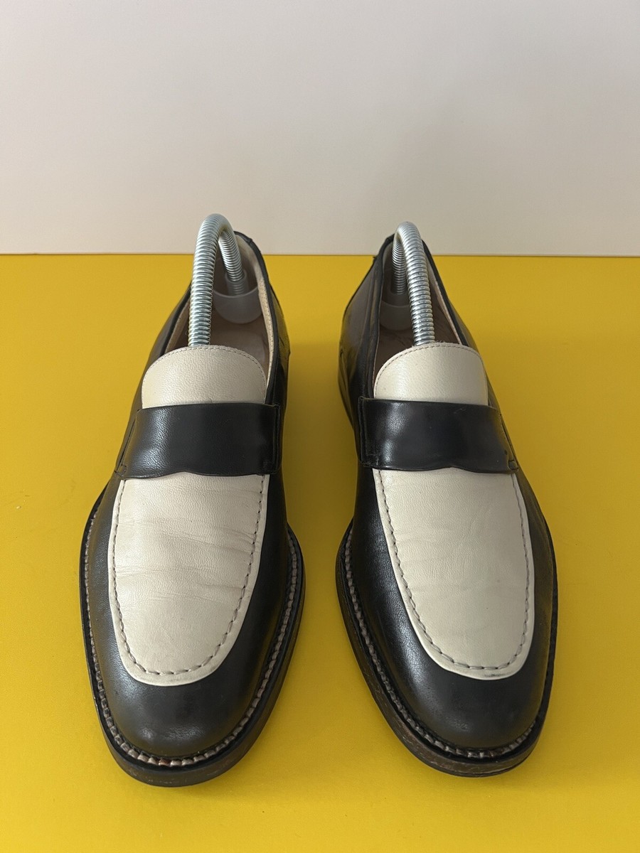 Bally Vintage Black Suede Leather Loafers Shoes Mens 7.5 Made In Italy Bally black suede loafers - Gem main image 4