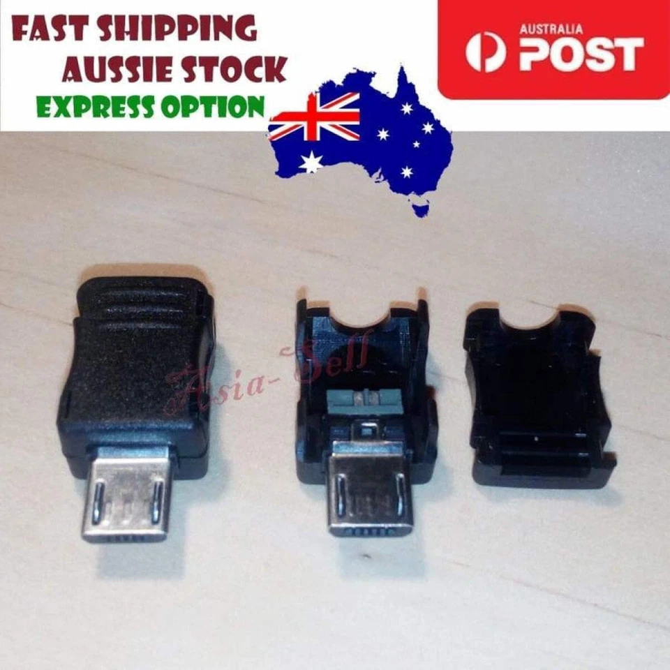2/10x DIY USB Components Micro Mini USB A B Male Female - Image 3 of 4