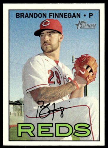 2016 Topps Heritage #603 Brandon Finnegan Cincinnati Reds Baseball