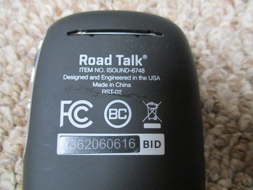 Road Talk iSound 6748 RST-02 Bluetooth Visor Speakerphone - Picture 4 of 4