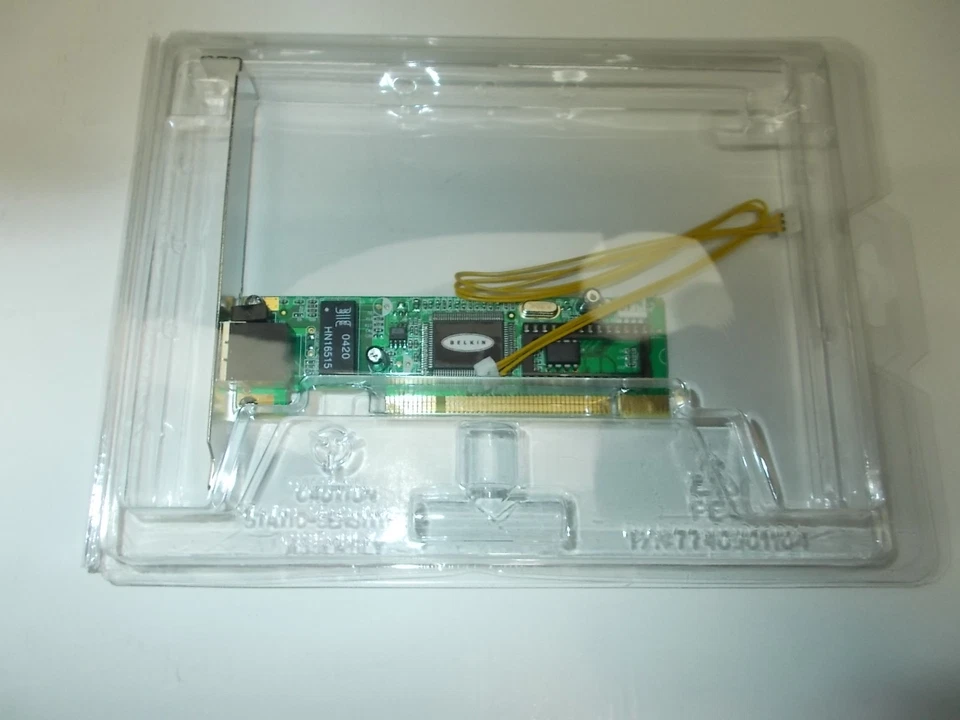 Belkin, Desktop - PCI - Netzwerkkarte, 10/100BT Ethernet, 32 BIT, #K-32-2 - Bild 2 von 3