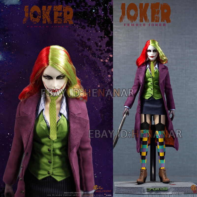 WOLFKING WK-89026A Female Joker 1/6 Action Figure Model