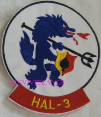 PUS628 - Hal 3 Hubschrauber Attack Licht Squadron Three Seawolves Patch