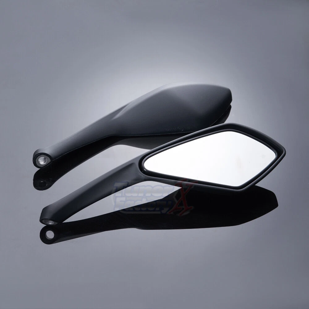 FIT Triumph Matt Black Mirrors Set Street Triple 2012-2019 Speed triple 13-16