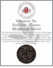 Schwarzer Tee Earl Grey - Cream 1 kg - Bergam...