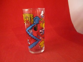 Super Mario Bros. 2 Nintendo NES Era Promotional Glass 1989