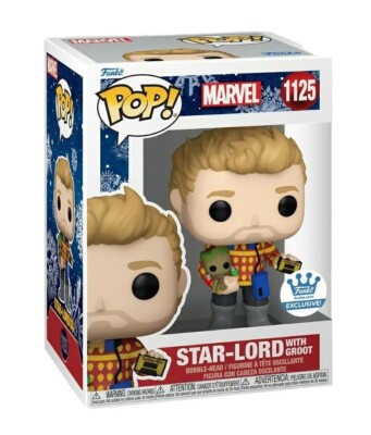 Funko POP! Marvel Star-Lord with Groot # 1125 Funko Exclusive W
