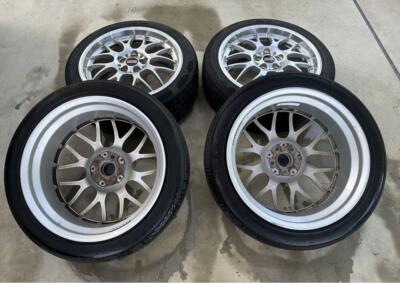 BBS RS-GT RS907 Wheels Rim 18in 7.5J +48 5×100 NO TIRES | eBay