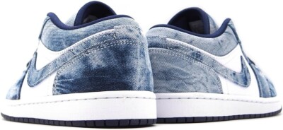 Size 9 - Air Jordan 1 SE Low Washed Denim for sale online | eBay