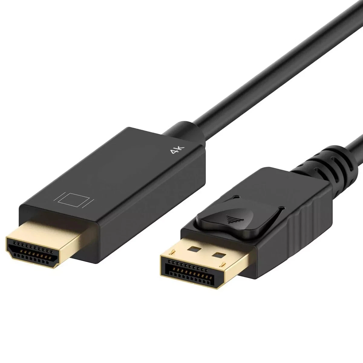 Cavo DisplayPort 1.4 da 1m con certificazione VESA - 8K 60Hz HBR3 HDR - Cavo per monitor Super UHD - Cavo video DP 1.4 Sottile Ultra HD 4K 120Hz - Connettore DP M/M