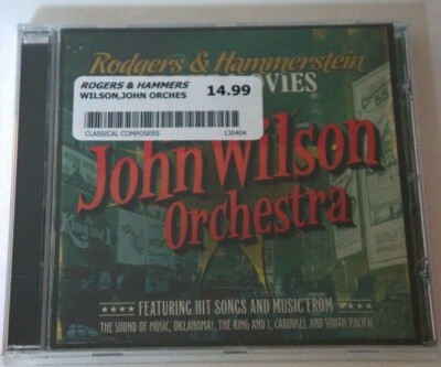 #2 John Wilson Orchestra Rodgers & Hammerstein NEW Sealed CD w/ Security Sticker