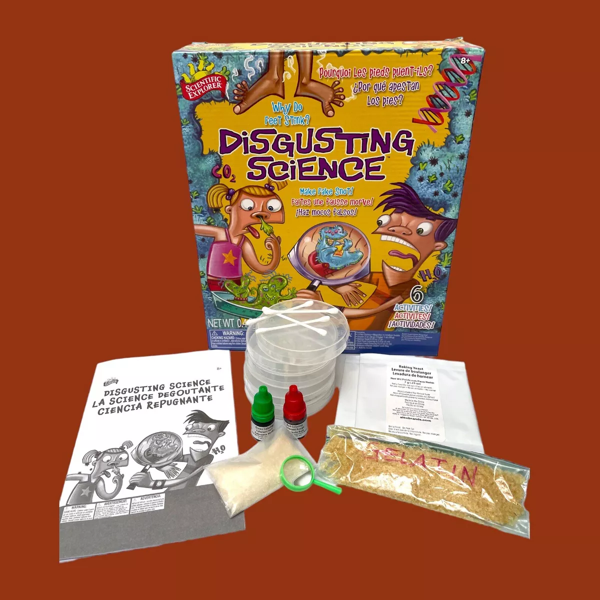 Scientific explorer cheap disgusting science kit