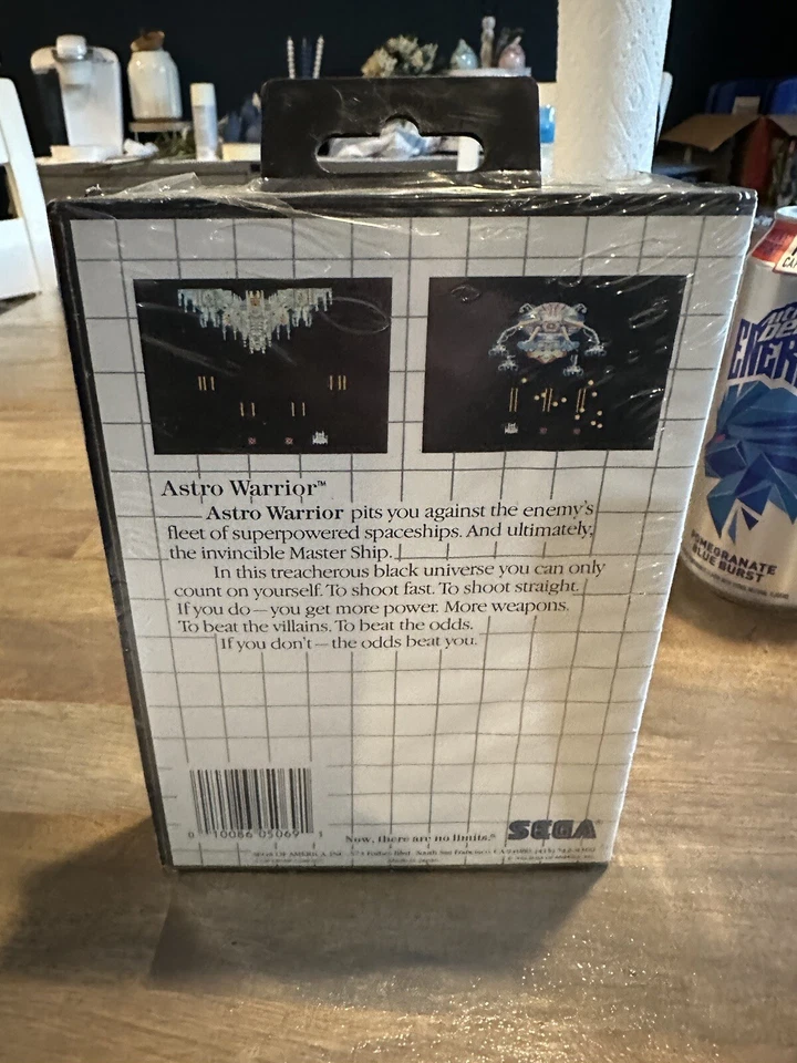 Brand New Factory Sealed Astro Warrior Sega Master System Game Arcade Shooter - Image 2 of 4