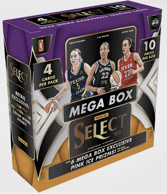 2025 Panini Select WNBA Basketball Mega Box New !