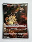 Team Rockets Meowth Destined Rivals Illustration Card 203/182 NM Condition