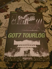 GOT7 Tourlog Green Version Photo Essay Book With BamBam DYE Lyrics Card