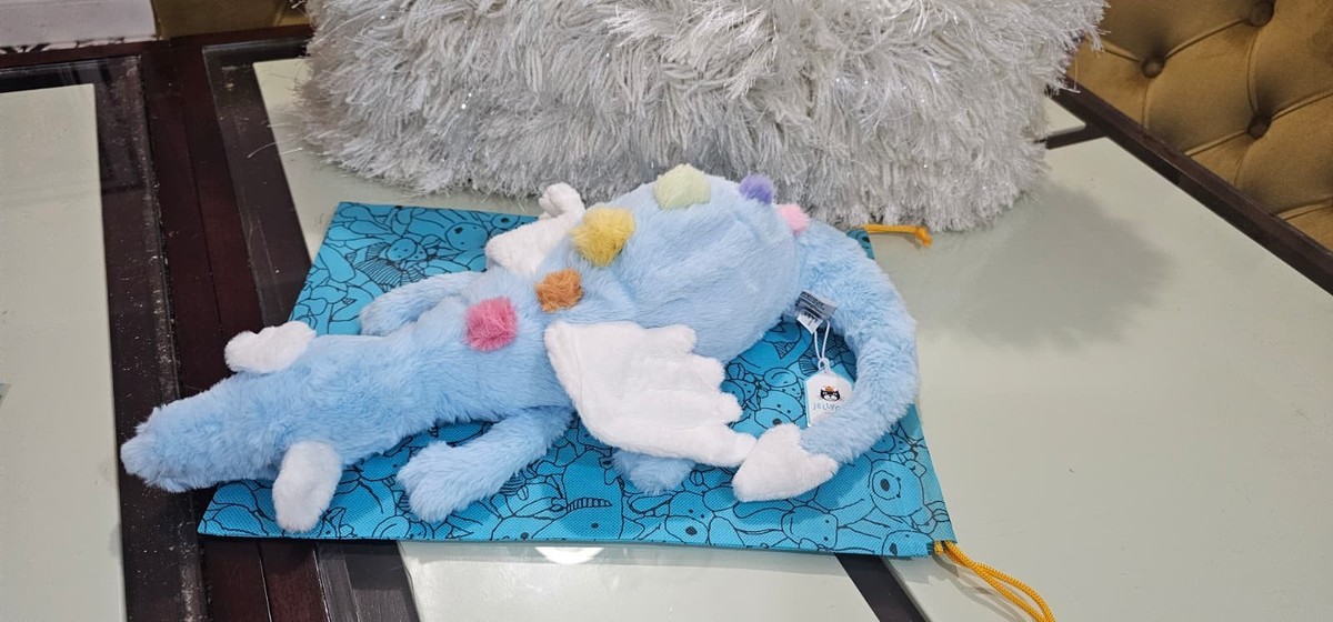Jellycat Sky Dragon Large Plush Stuffed Animal SKY2DD - Authentic