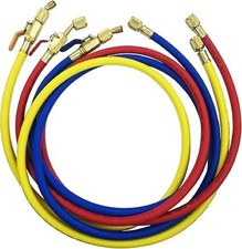 Refrigerant Charging Hose with Ball Valves (Yellow Jacket)