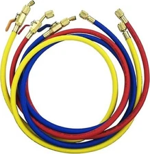 Refrigerant Charging Hose with Ball Valves (Yellow Jacket)