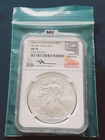 2014 (S) American Silver Eagle NGC MS70 San Francisco John Mercanti Sig! S82