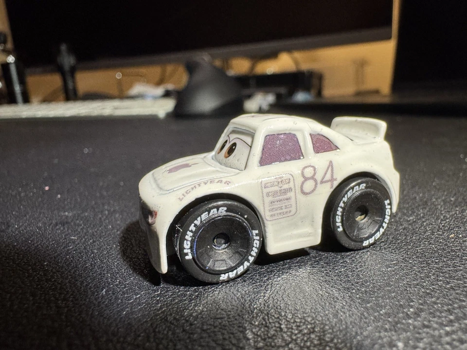 *** CUSTOM *** Mini Disney Pixar die cast- Apple Racer #84 - Image 2 of 4