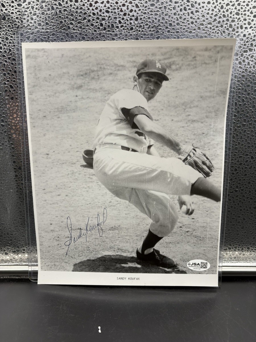 Sandy Koufax Los Angeles Dodgers Signed 8x10 - JSA | eBay