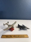 GoBots 1983 ROYAL T HARRIER JET MR-19 Original Tonka Bandai & Water Walk Figures