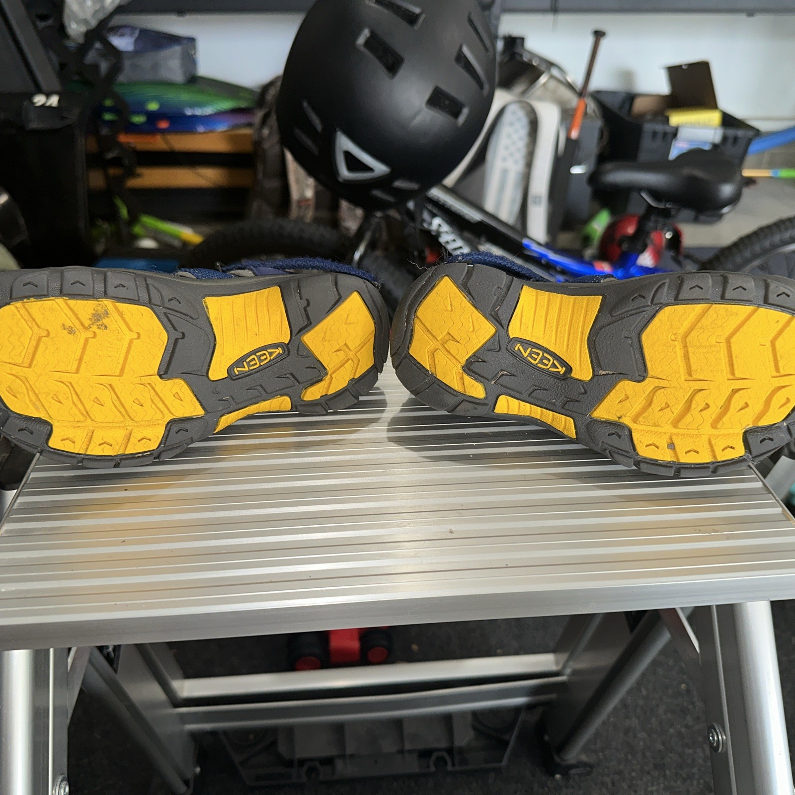 Sandali da acqua KEEN unisex bambino Newport H2 punta chiusa taglia 13 blu