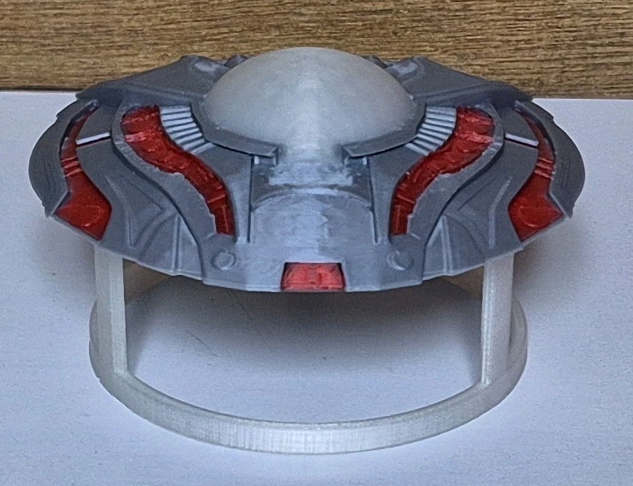 Furon Scout Ship From Destroy All Humans - In Flight With Stand - small