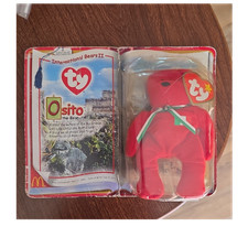 Ty Teenie Beanie Babies International Bears II Osito Bear McDonald's 2000