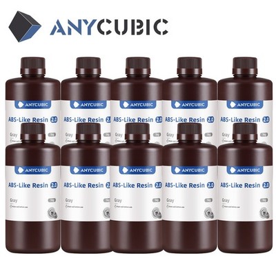 5/10KG ANYCUBIC 3D Drucker Resin Harz ABS-Like Resin 2.0 ABS-Like Standard Resin