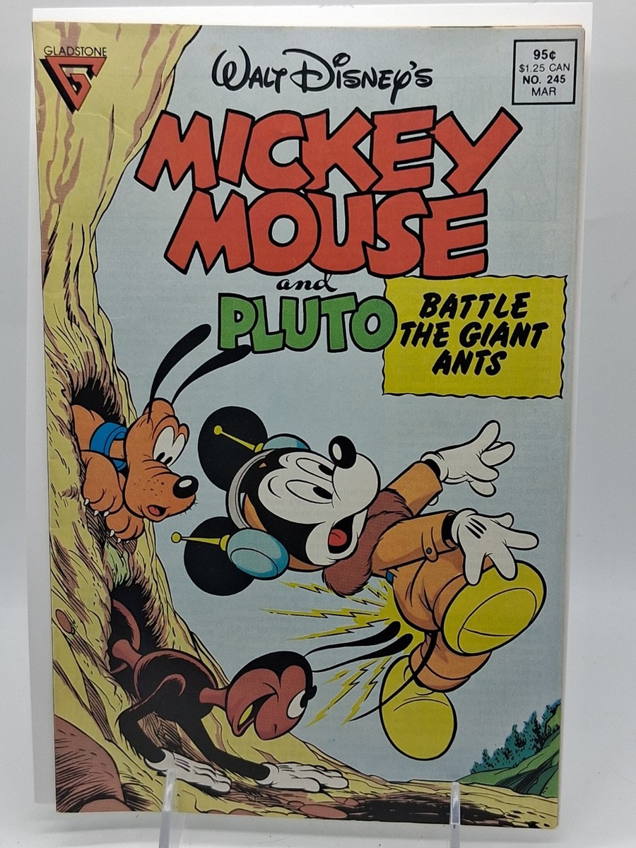 少年漫画 Mickey Walt Disney's Mickey Mouse #245 (Gladstone Comics 1989) VG+ Comic