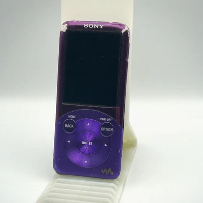 Sony Walkman NW-S754 8GB Purple Digital MP3 Player Japan Authentic Working Good - Image 1 of 4