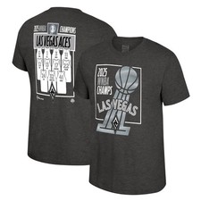Unisex Stadium Essentials Heather Charcoal Las Vegas Aces 2025 WNBA Finals
