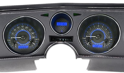 Dakota Digital 69 Chevelle/ El Camino / Rallye/Blue Gauge Kit VHX-69C-CVL-C-B